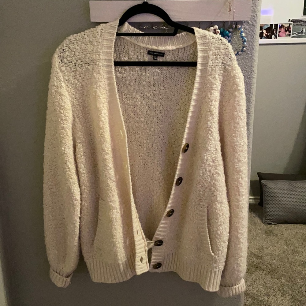 Cream Cardigan
